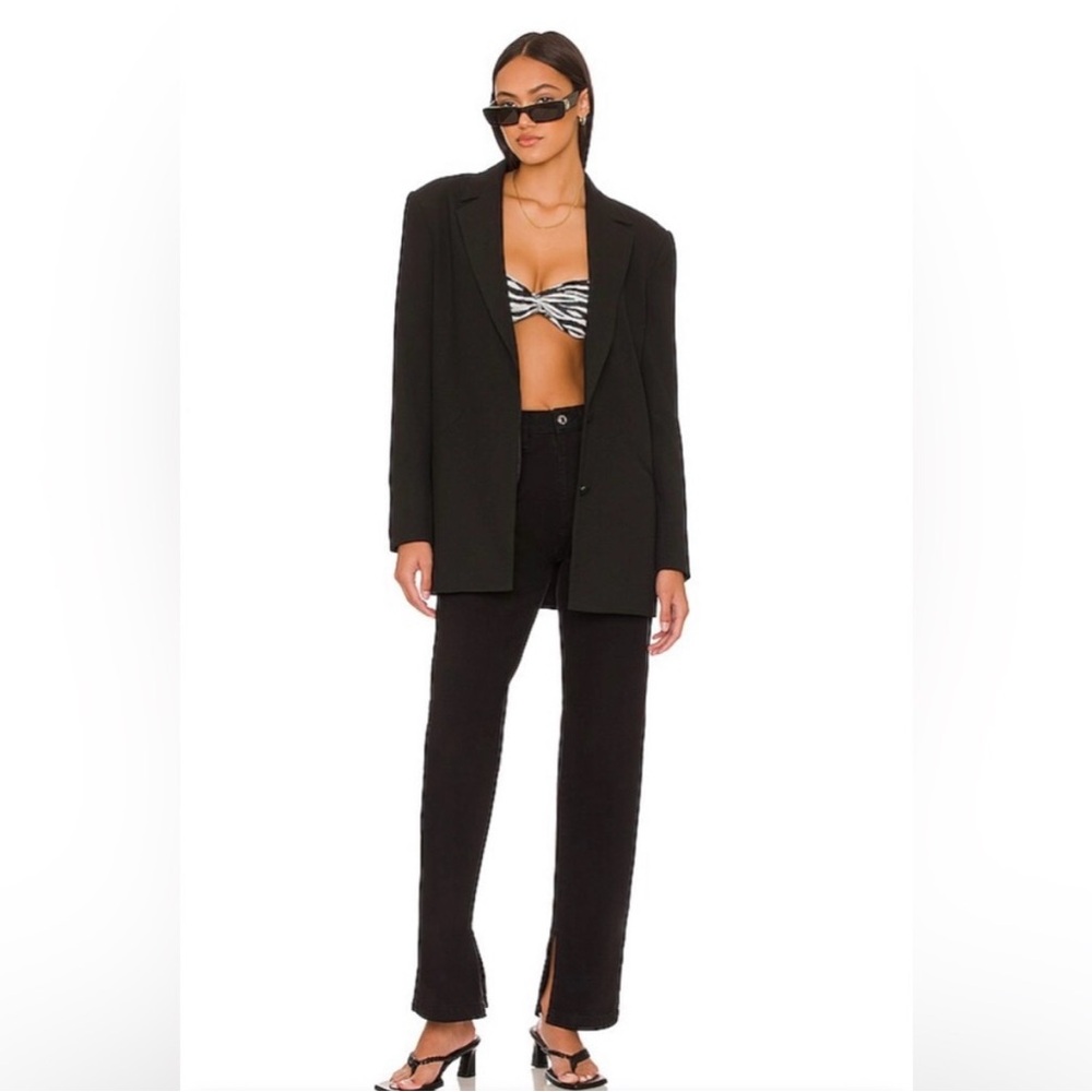 WeWoreWhat NWT Mom Slit straight Jean size 26